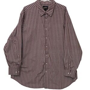 Cremieux Dress Shirt Premium Denim Long Sleeve Button Multicolor Men‎ Size 4XB